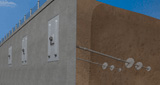 Helical anchor installation in CA